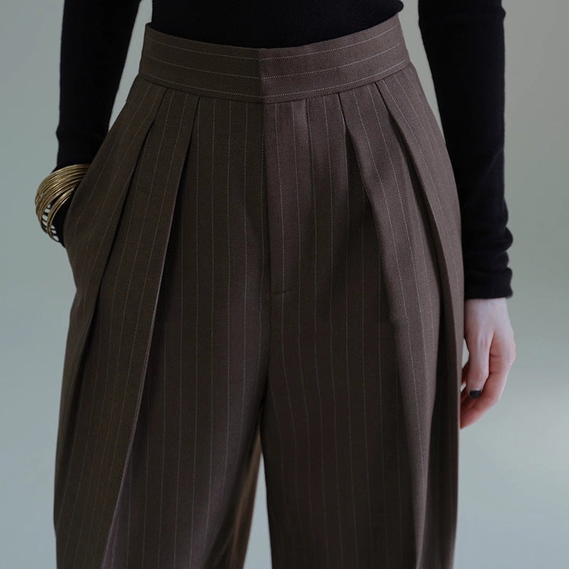 Striped Suit Pants