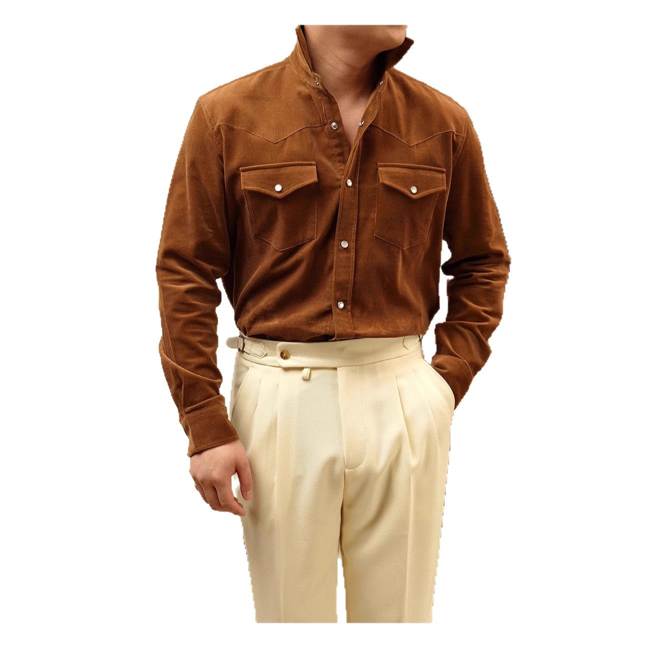Casual Business Shirt Pure Cotton