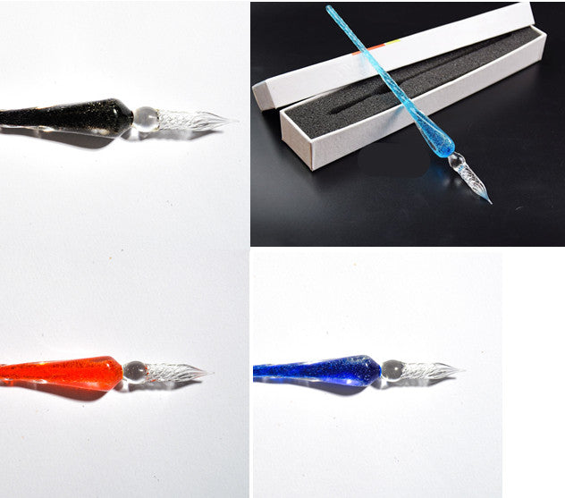 Creativity Luminous Glass Pen 4color set
