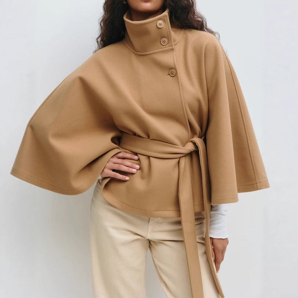 Elegant Button Top Trench Coat