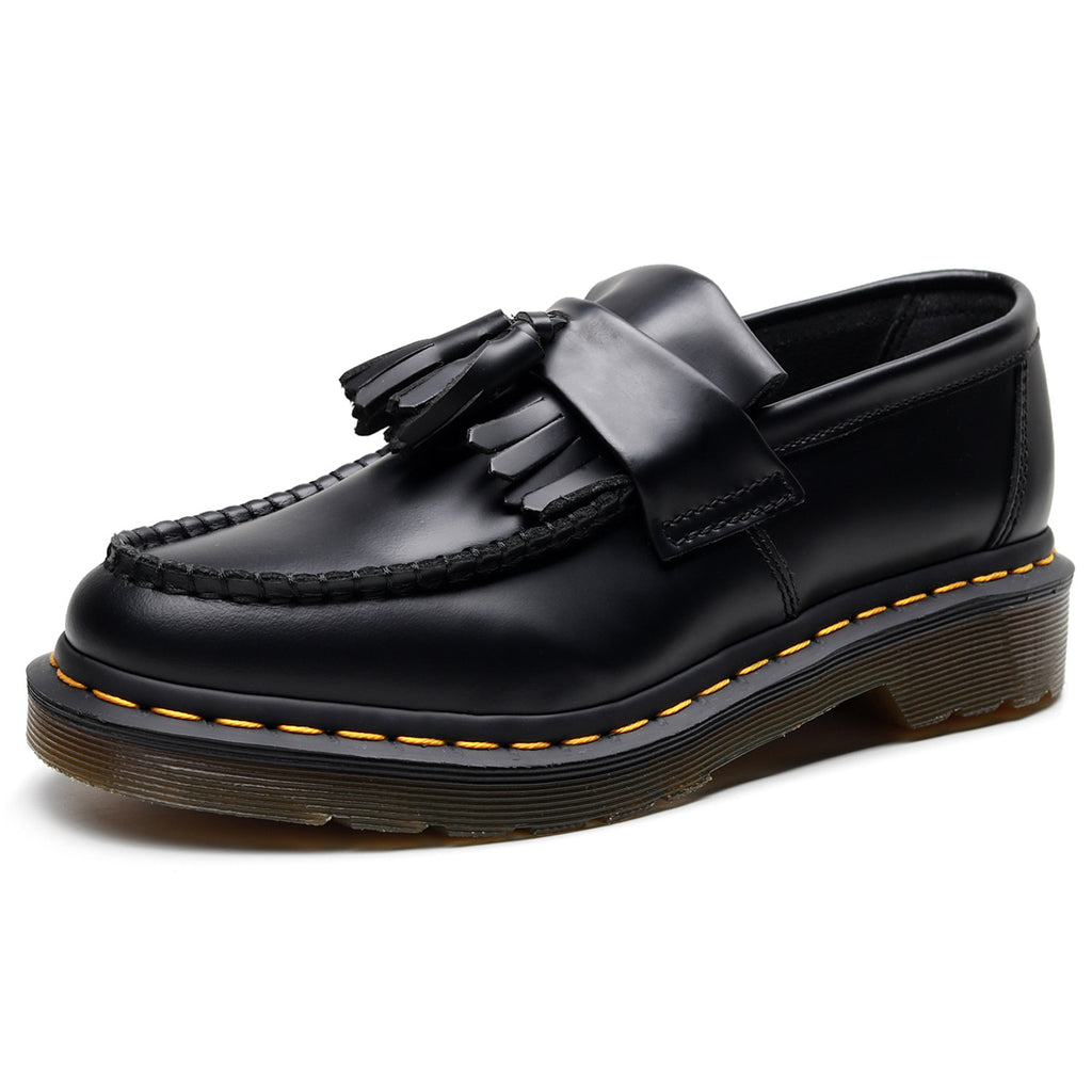 Leather Tassel British Loafers