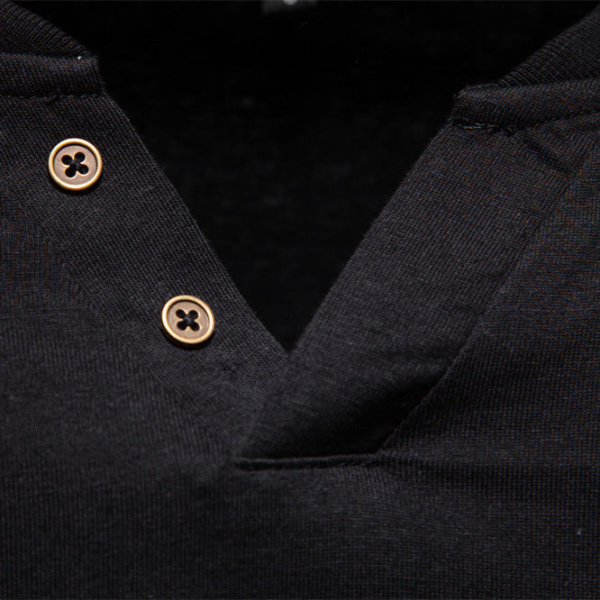 V Neck Slim Fit Base Layer Shirt