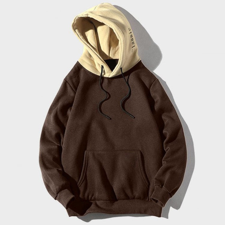Thick Sweater Hoodie For Men And Women Coffee