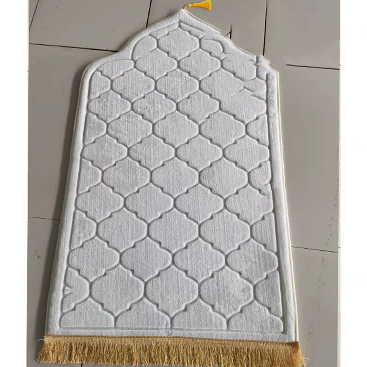 Irregular Worship Mat White 65x110cm