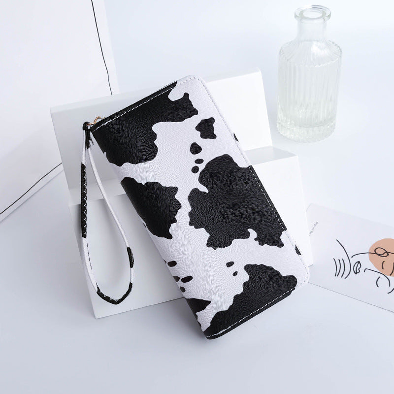 Fashion Trendy Women's Long Wallet White