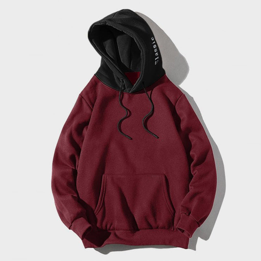 Thick Sweater Hoodie For Men And Women Red