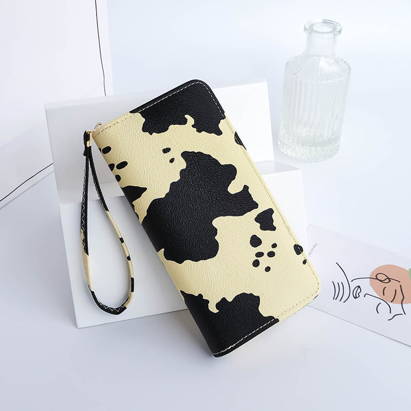 Fashion Trendy Women's Long Wallet Yellow