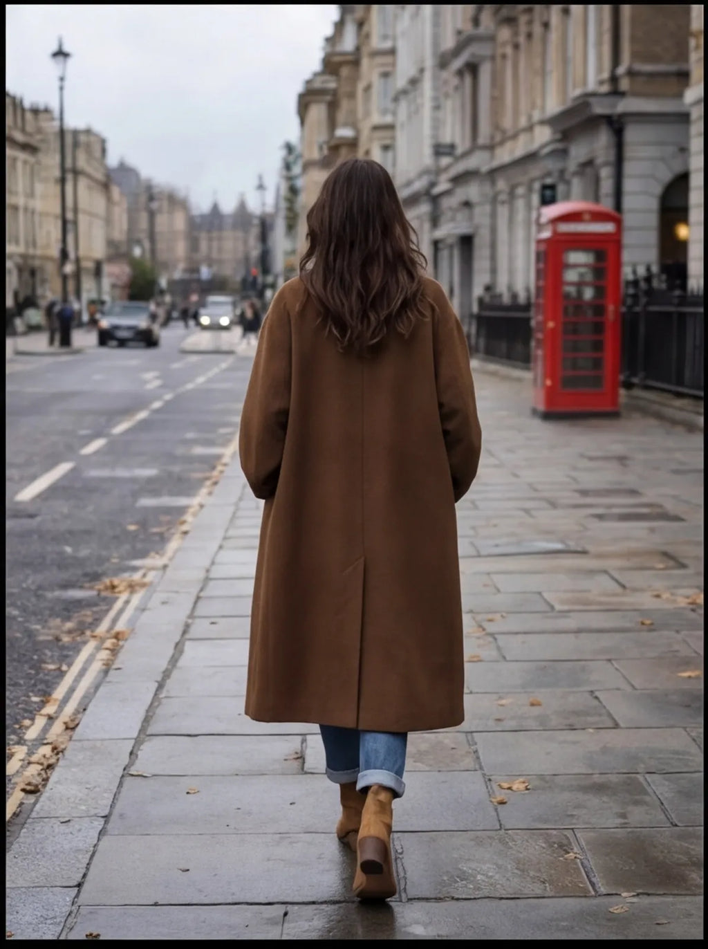 Casual Long Jacket With Pockets