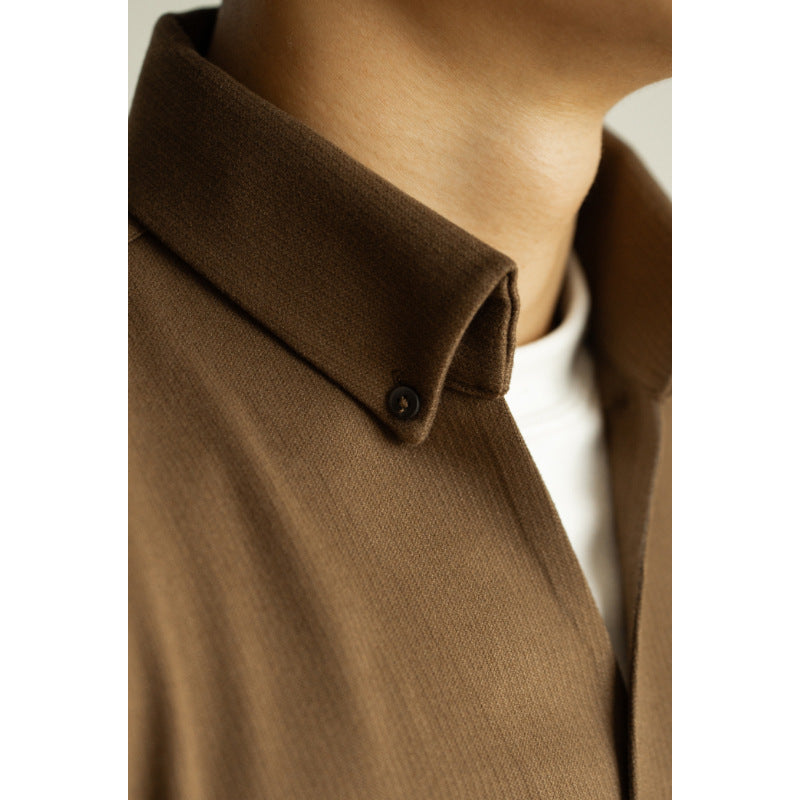 Warm V Neck Long Sleeve Shirt