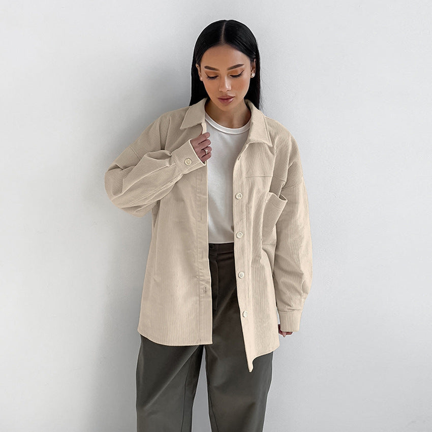 Retro Corduroy Shirt