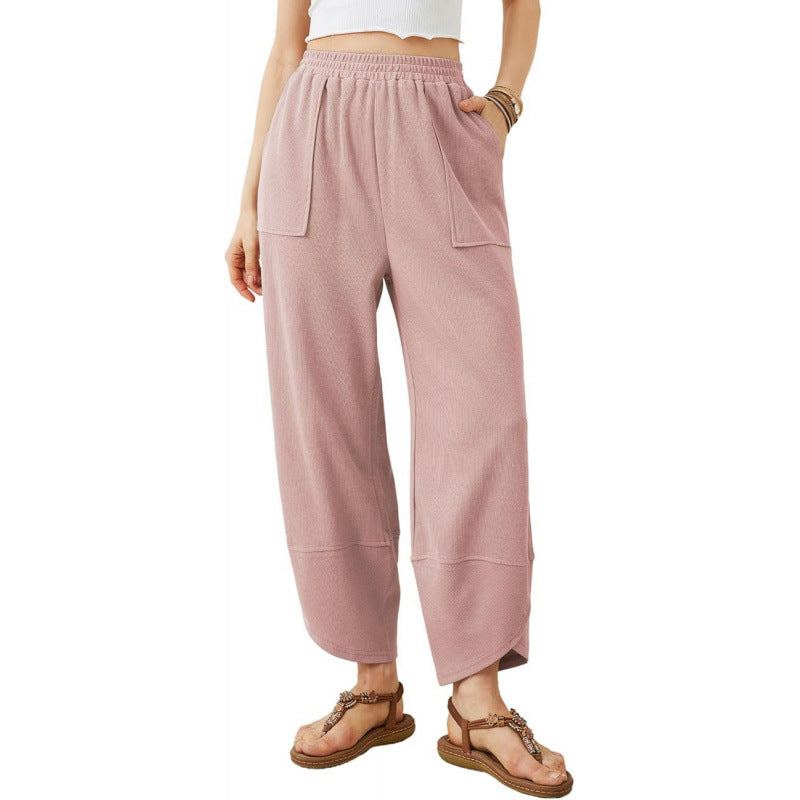 Cropped Pants Pink