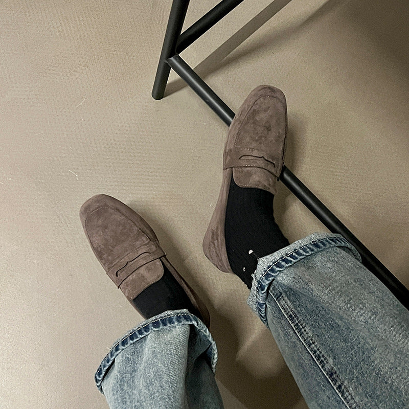 Matte Comfortable And Non-slip Loafer