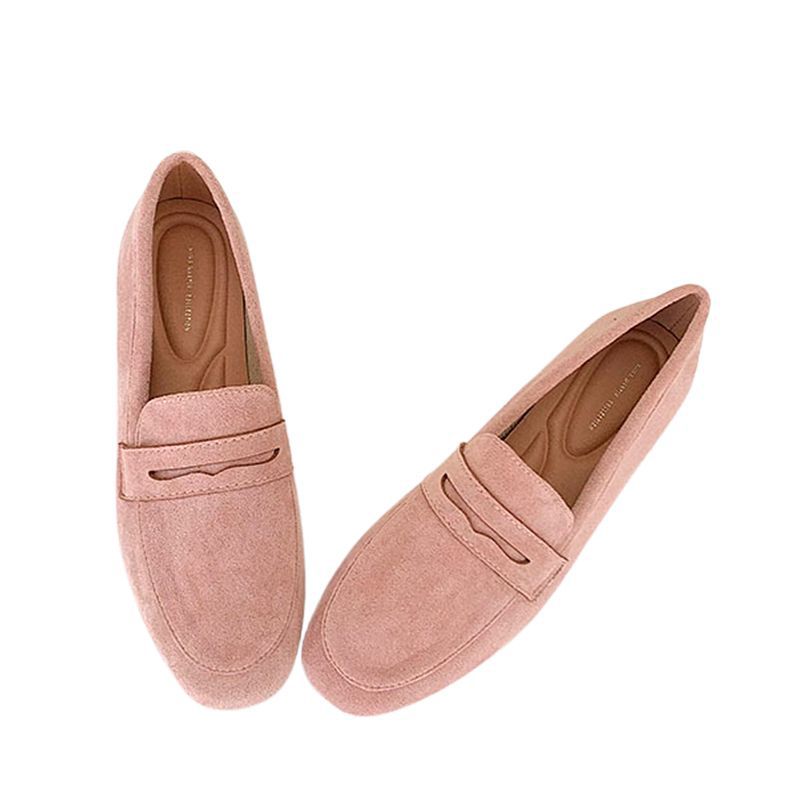 Matte Comfortable And Non-slip Loafer Pink