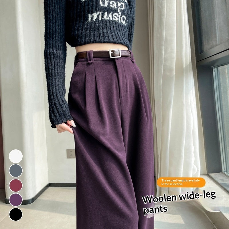 High-end Wool Suit Pants