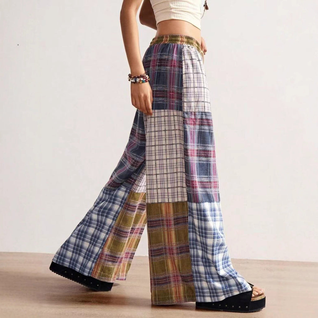 Retro Wide-leg Pants For Women