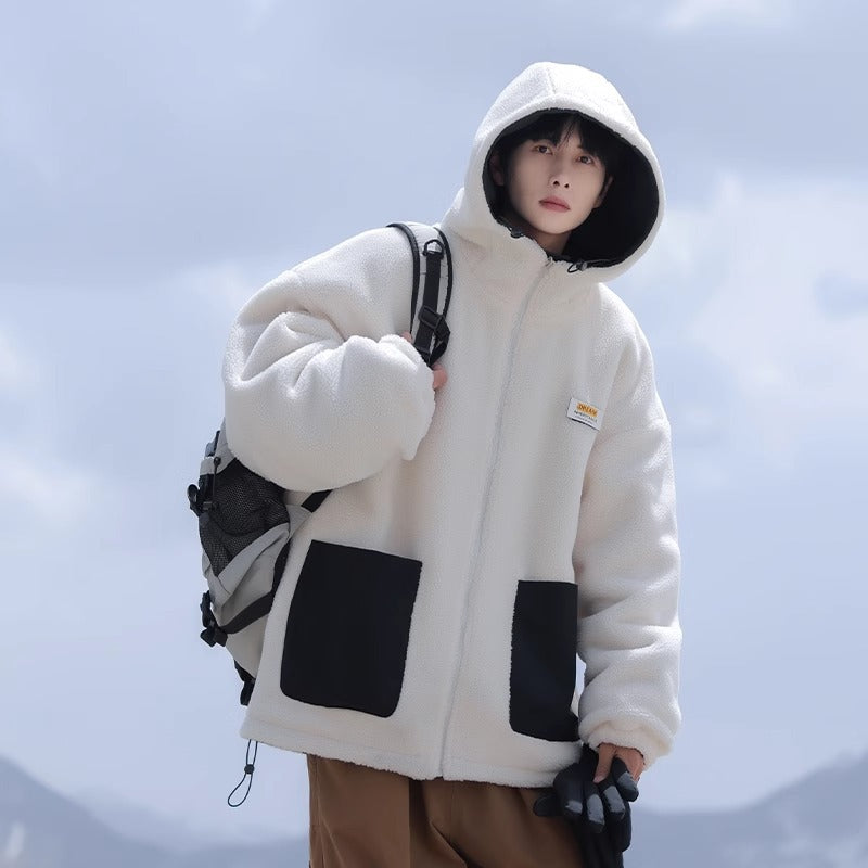 Lambswool Reversible Coat