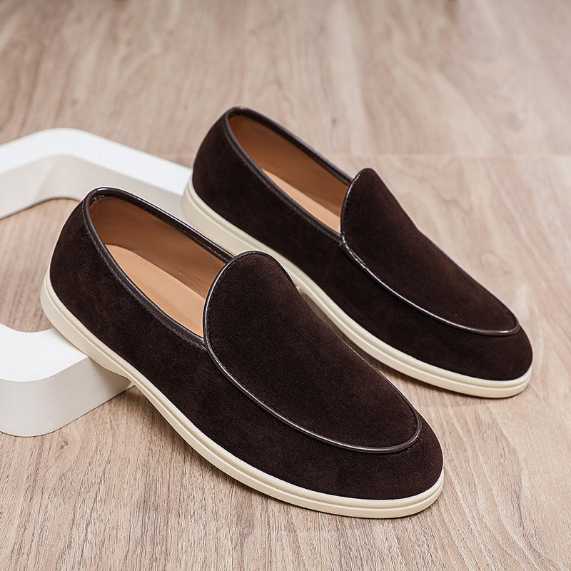 One Pedal Flat Heel Sneakers B 11 Brown