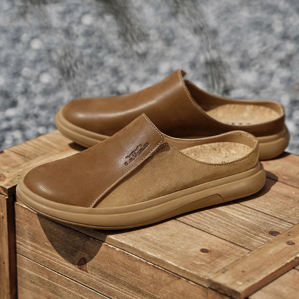 Leather Sandals Men