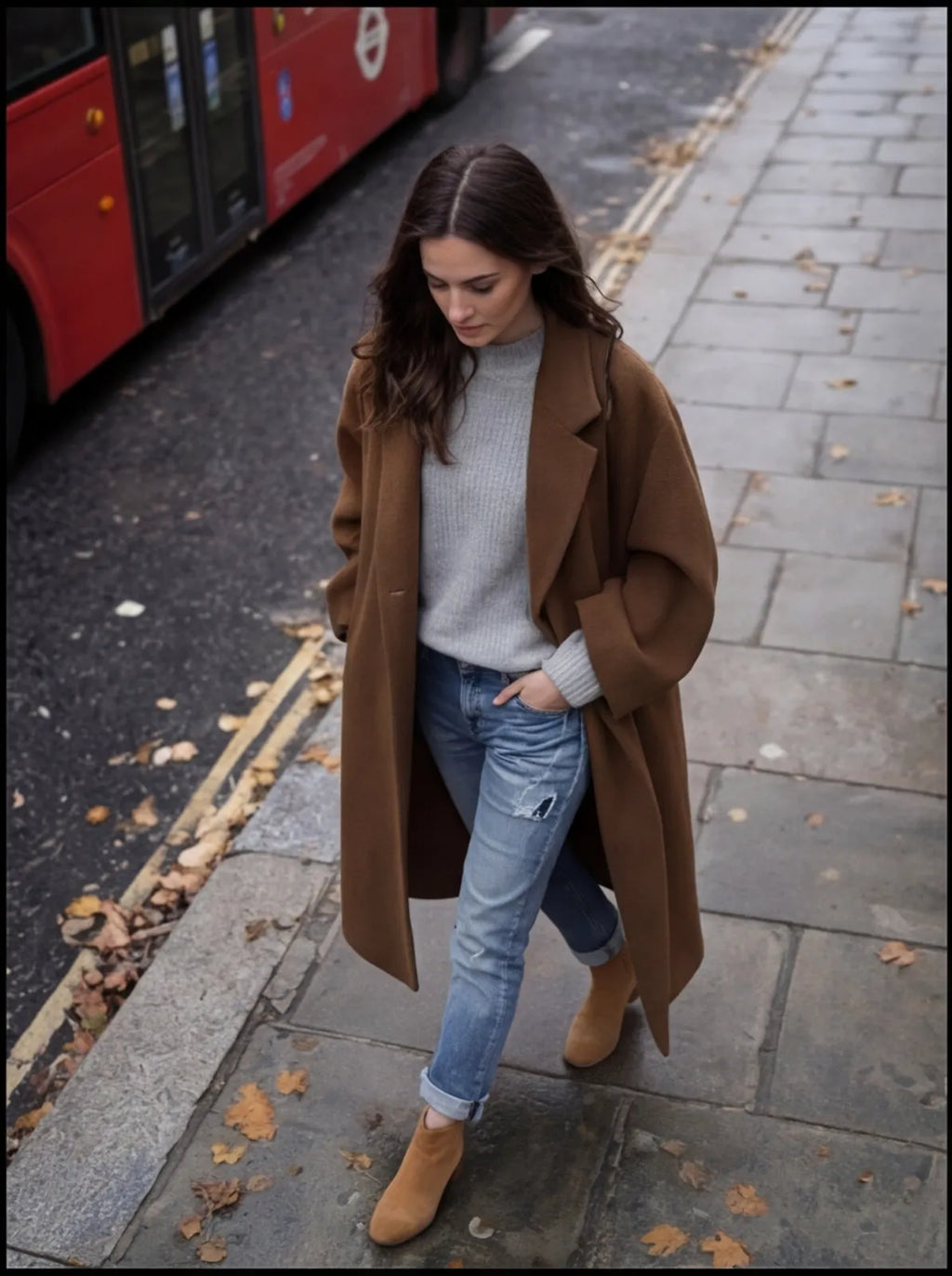 Casual Long Jacket With Pockets