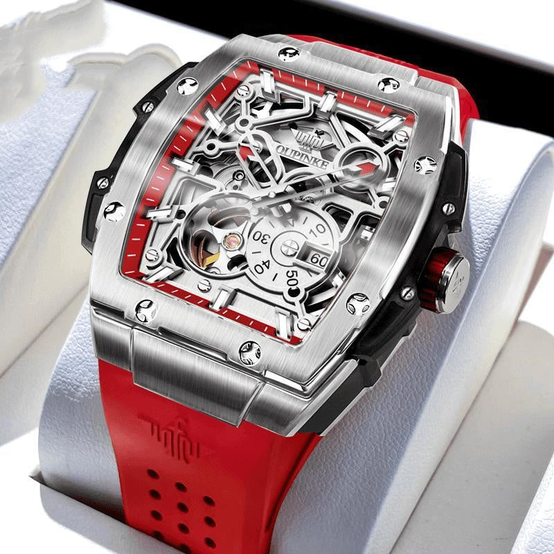 Swiss All-match Mechanical Watch Red Standard