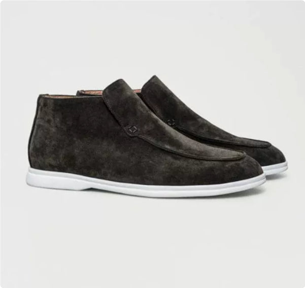 Plus Size Leisure Loafer Dark gray