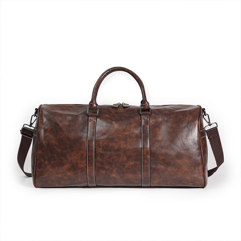 Mens Casual Tote For Fitness And Travel Brown