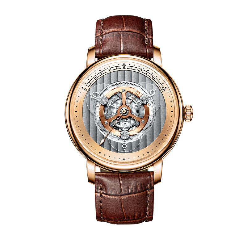 Hollow Mechanical Watch Gold
