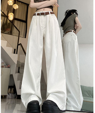 Figure-flattering Drapey Casual Pants