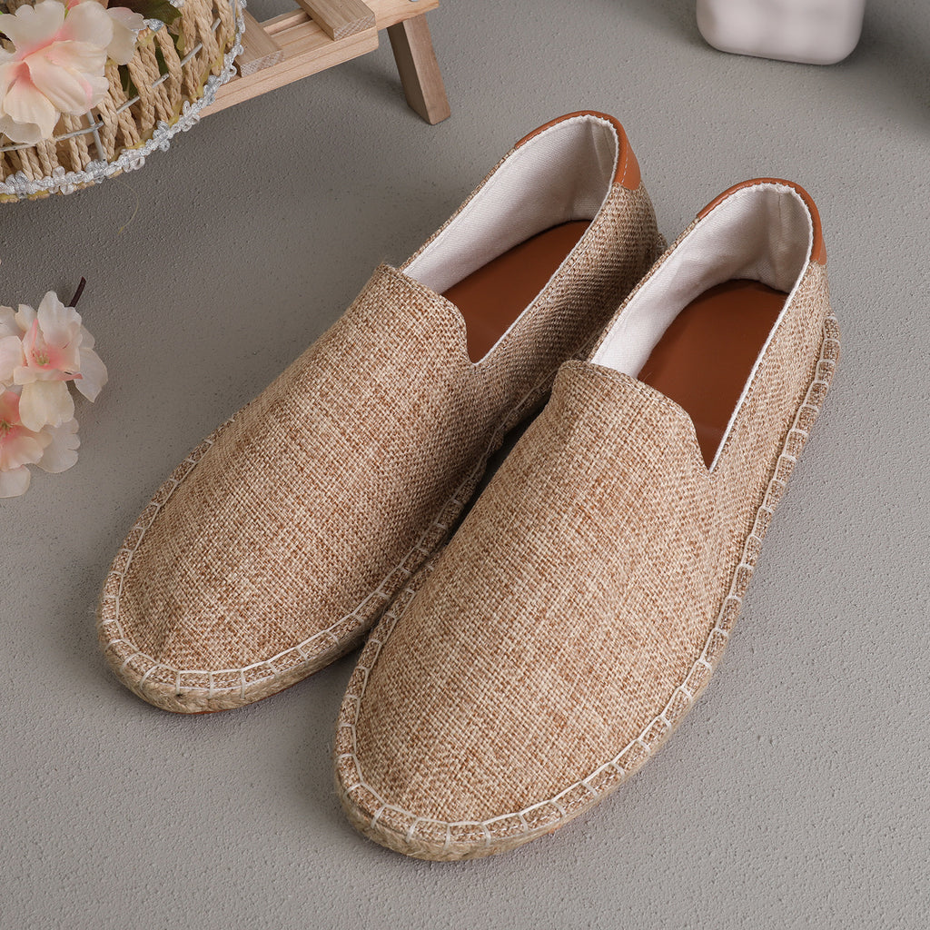Sweat-absorbent Breathable Loafers T206 Dark Brown