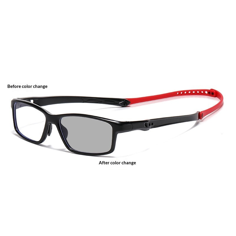 Temperature-Adjustable Blue-Light-Blocking Reading Glasses