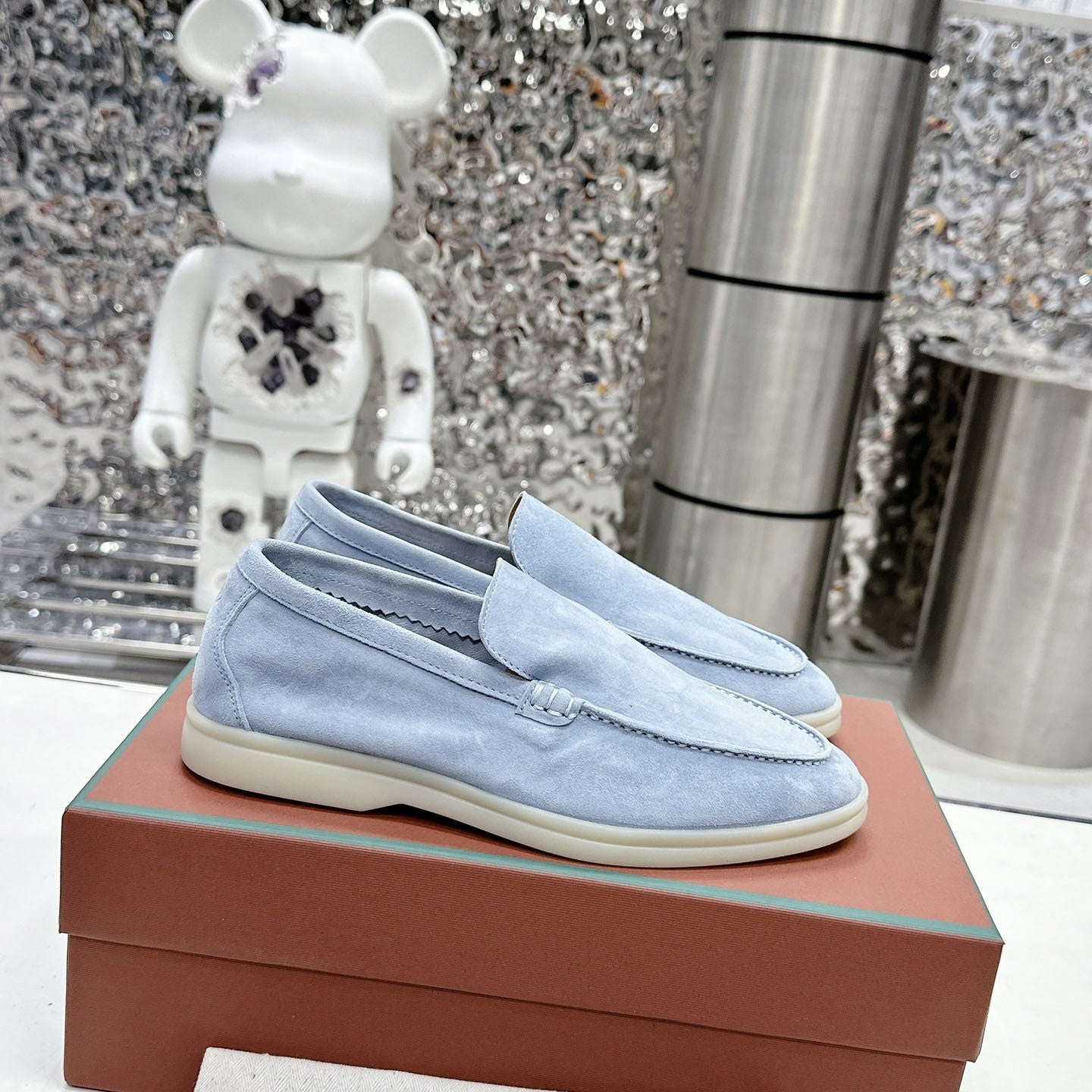 Matte Suede Loafer