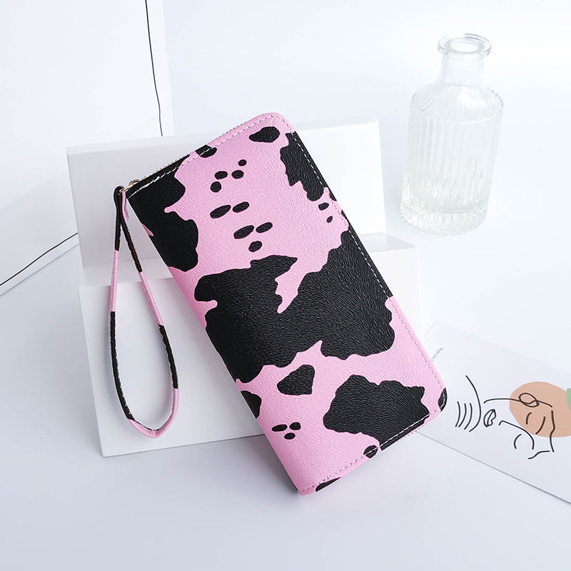 Fashion Trendy Women's Long Wallet Pink