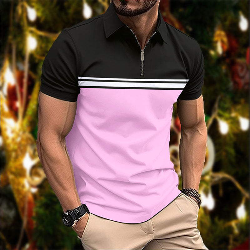 Stylish Slim-fit Polo Shirt ZVZ503
