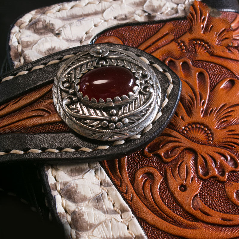 Leather Wallet For Men's Long Style
