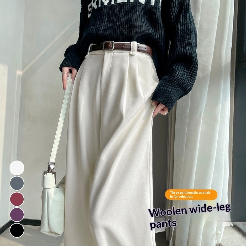 High-end Wool Suit Pants