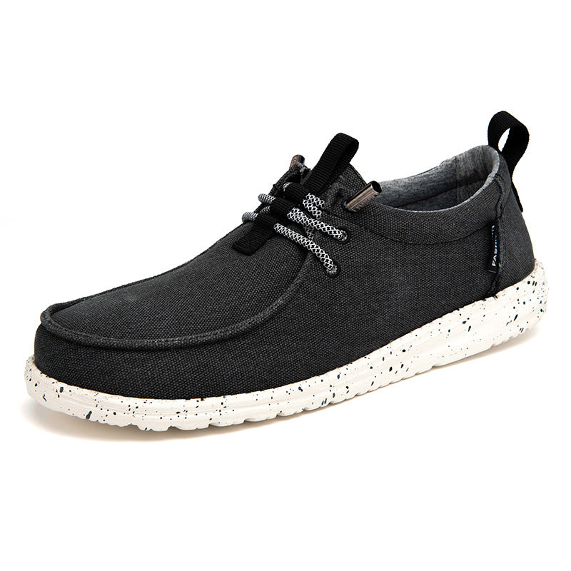 Men's Fashion Casual Canvas Shoes 2009black