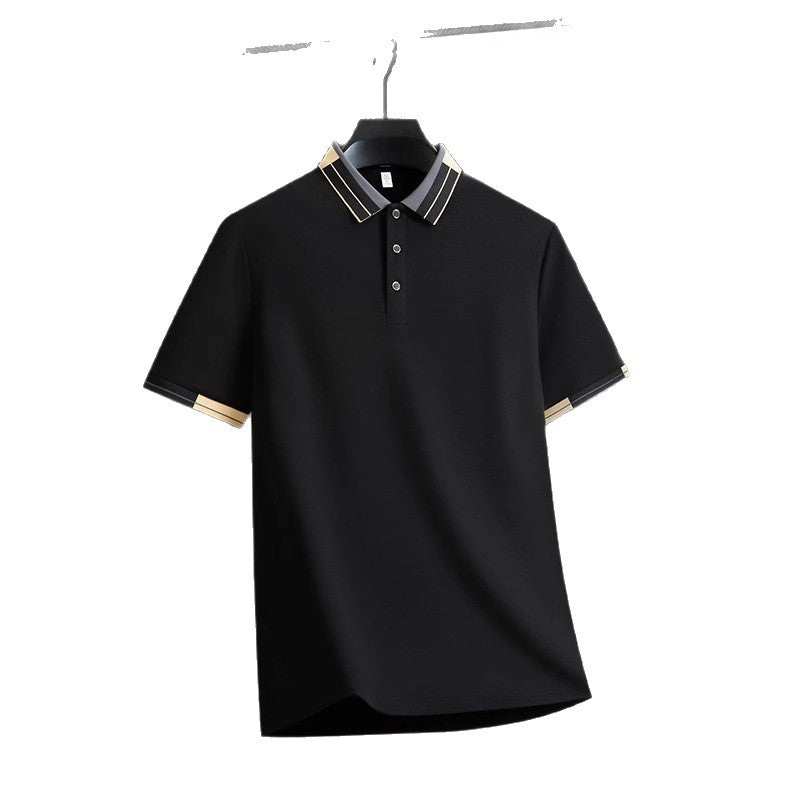 Shirt With Lapel Collar Loose Fit