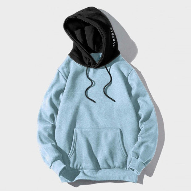 Thick Sweater Hoodie For Men And Women Sky Blue