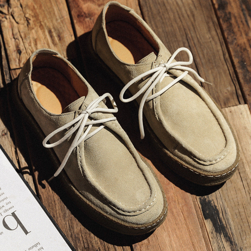 Versatile Suede Sneakers