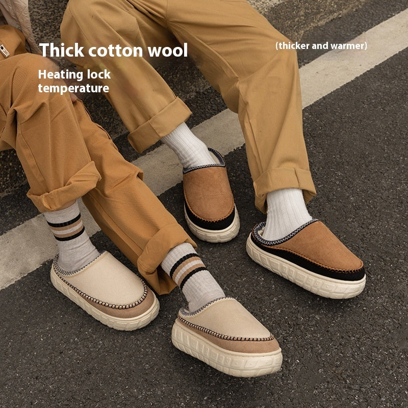 New Non-slip Plus Velvet Slippers