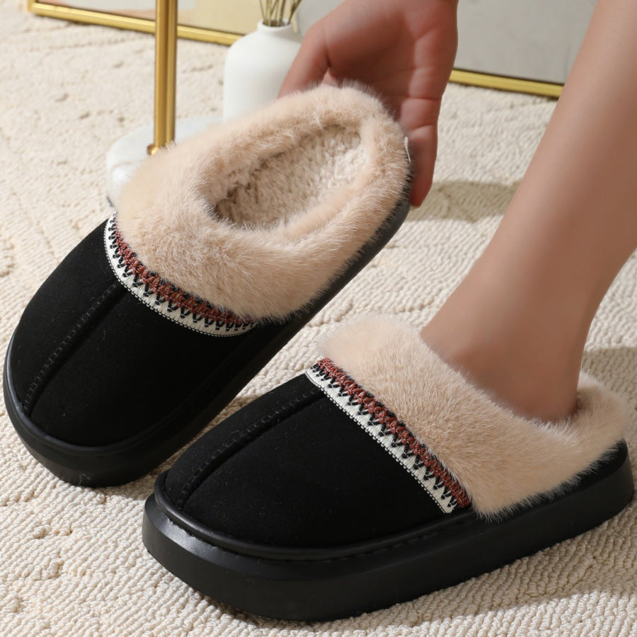 Fluffy Slippers Autumn And Winter