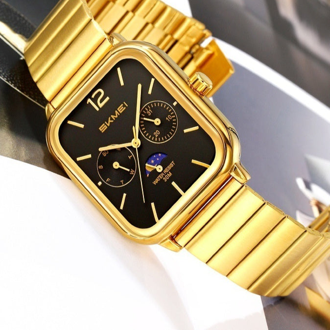 Stylish Multifunctional Square Watch