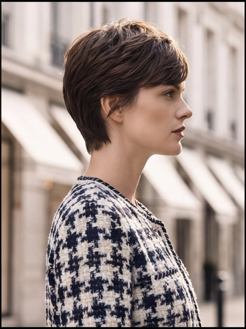 Houndstooth Small Fragrance Jacket
