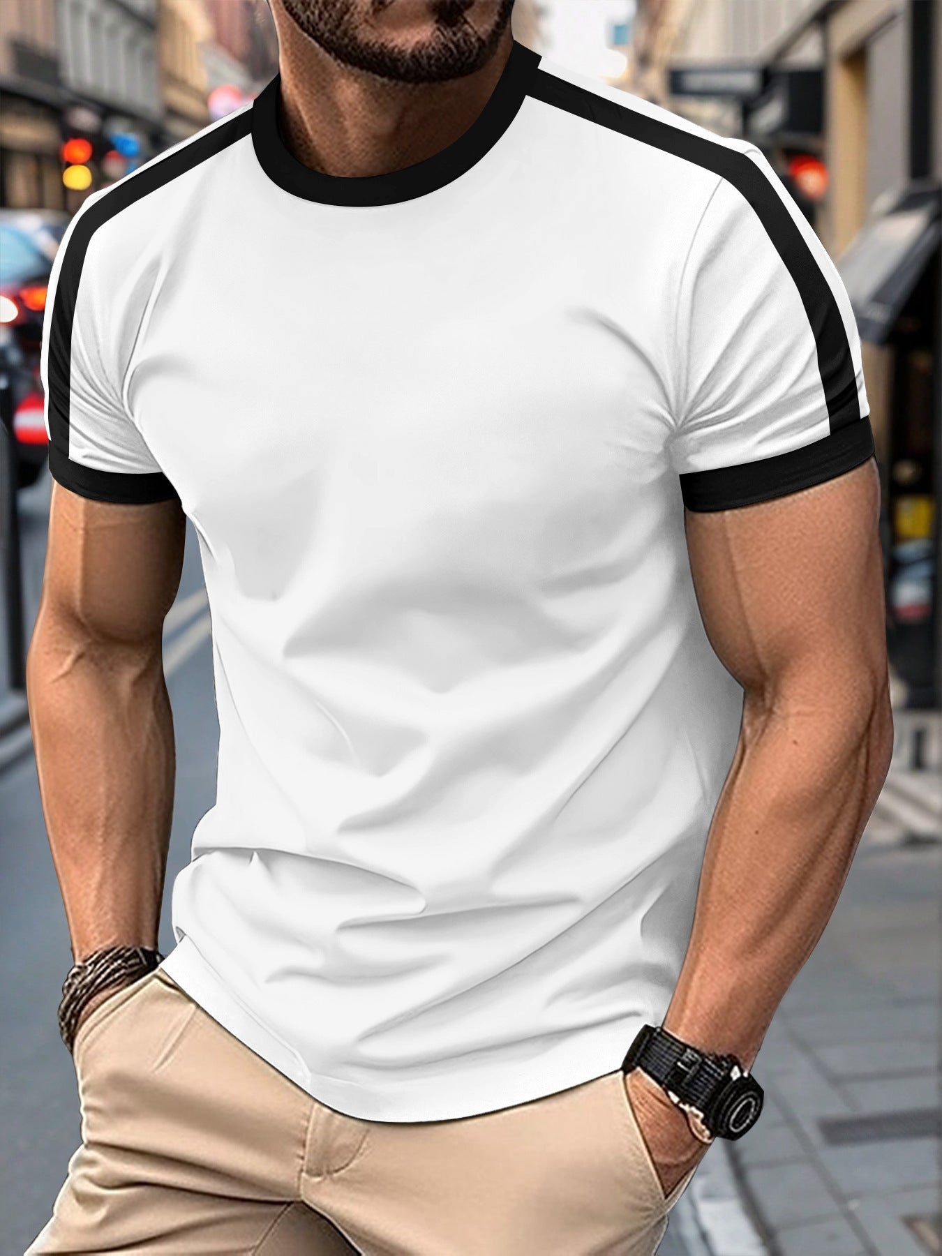 Casual Sports T-shirt White