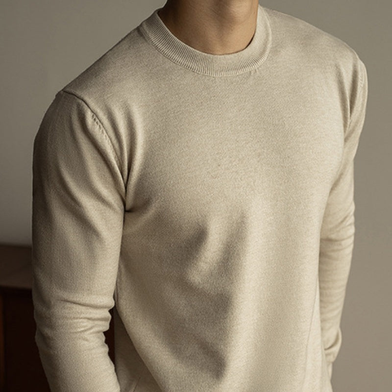 Round Neck Long Sleeve Sweater
