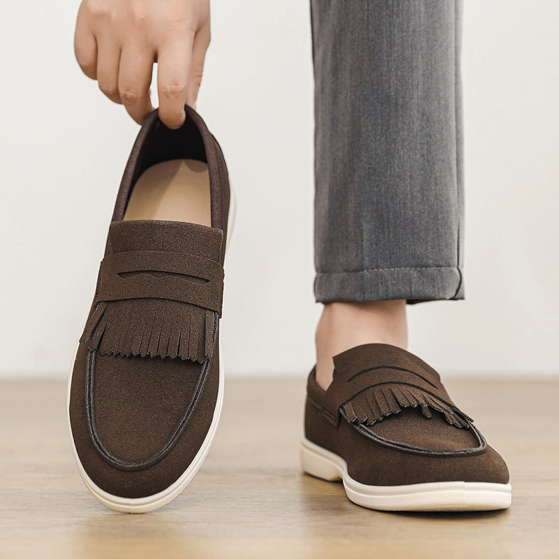 Matte Leather Loafer