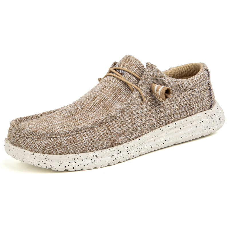 Men's Fashion Casual Canvas Shoes 552Khaki Rice
