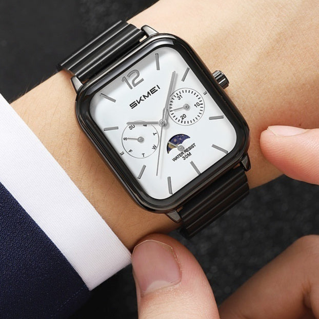 Stylish Multifunctional Square Watch
