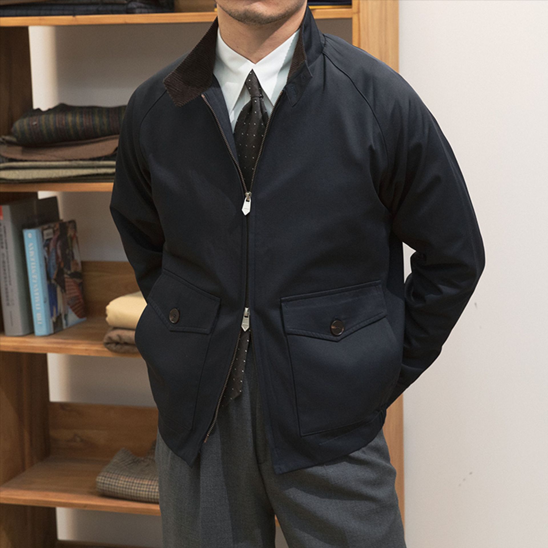 Harrington Casual Short Coat