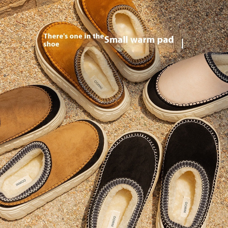 New Non-slip Plus Velvet Slippers